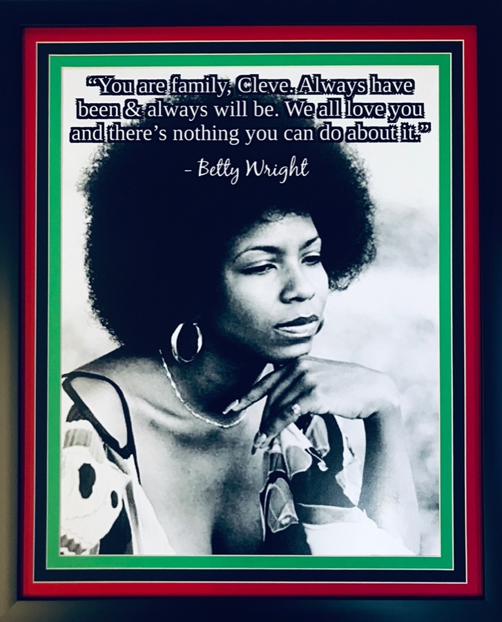 Betty Wright tribute to Cleveland Brown
