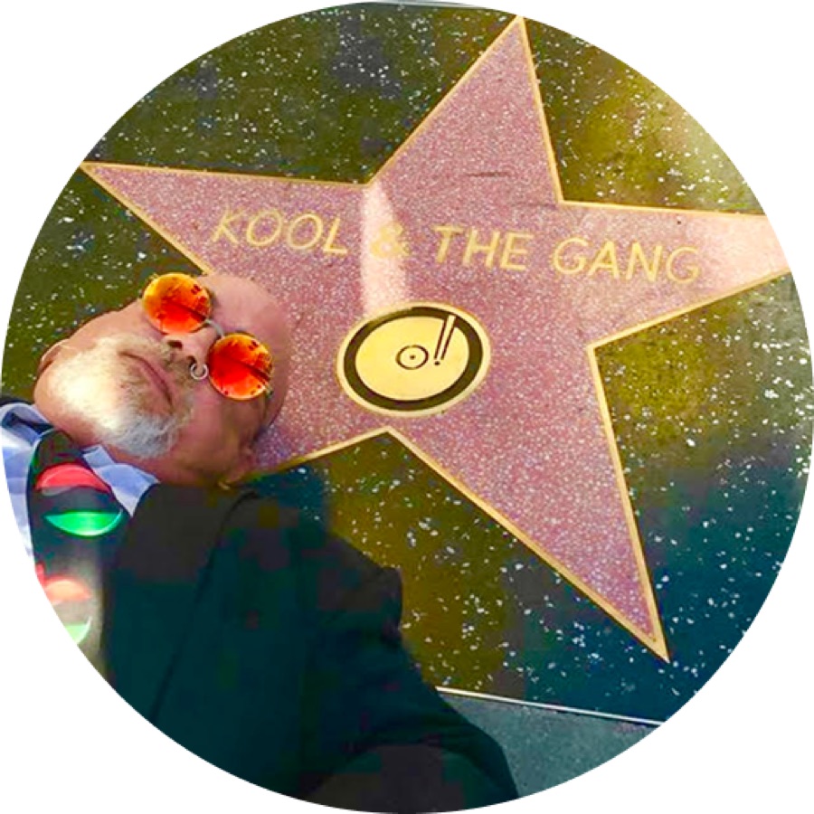 Cleveland Brown at the Kool & The Gang star on the Hollywood Walk of Fame
